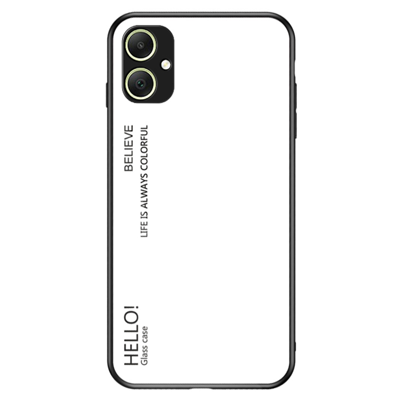 

Für Samsung Galaxy A05 4G Hastrop -droppuse Tempertel+pc+tpu -gradienten -telefonabdeckung - Weiß, Samsung Galaxy A05 4G