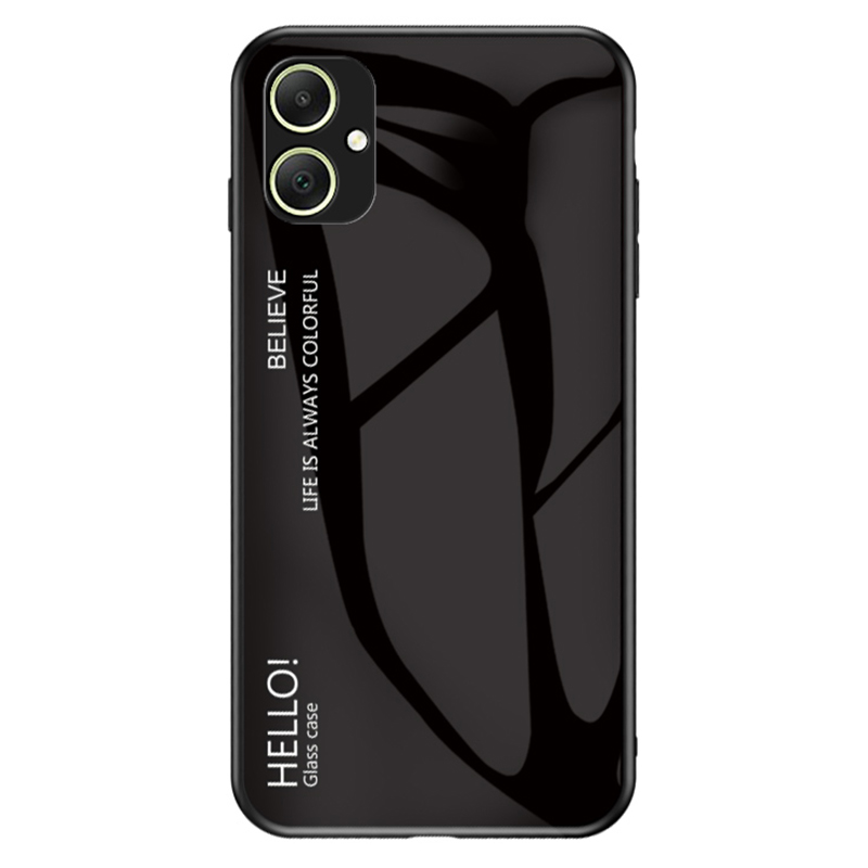 

Für Samsung Galaxy A05 4G Hastrop -droppuse Tempertel+pc+tpu -gradienten -telefonabdeckung - Schwarz, Samsung Galaxy A05 4G