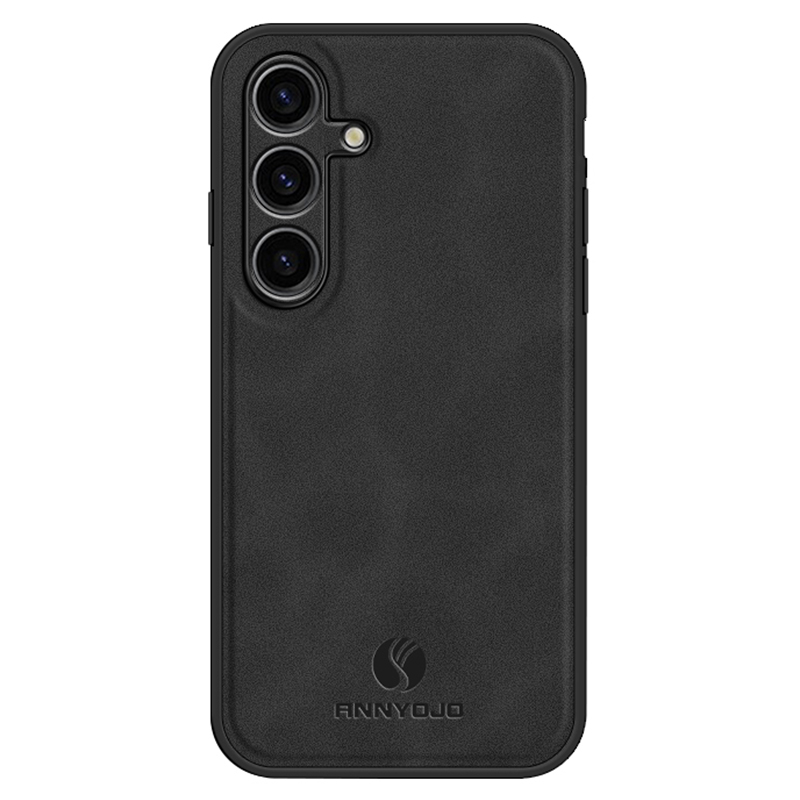 

Annyojo Für Samsung Galaxy S23 fe Case PU Leder+pc+tpu Back Guard Telefonabdeckung - Schwarz, Galaxy S23 FE