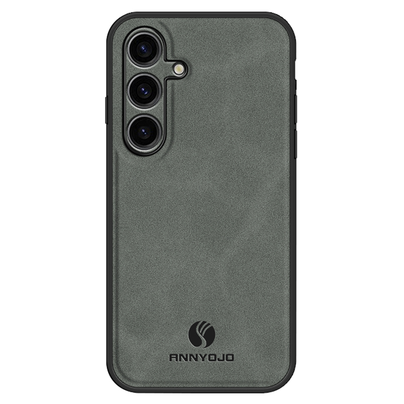 

Annyojo Für Samsung Galaxy S23 fe Case PU Leder+pc+tpu Back Guard Telefonabdeckung - Grau, Galaxy S23 FE