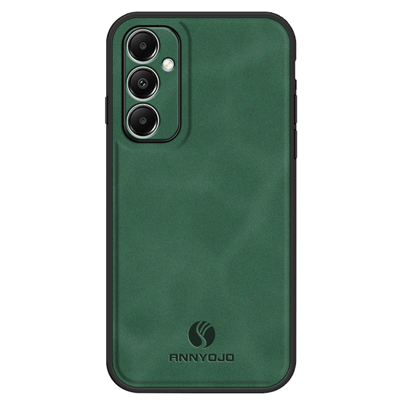 

Annyojo Für Samsung Galaxy A05s 4G Hülle PU Leder+pc+tpu Stoßdicht Zurückhaltend - Grün, Samsung Galaxy A05s 4G