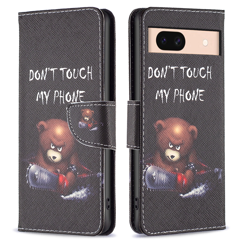 

Für Google Pixel 8a Case Wallet Stand Muster Telefonabdeckung - Tragen, Google Pixel 8a