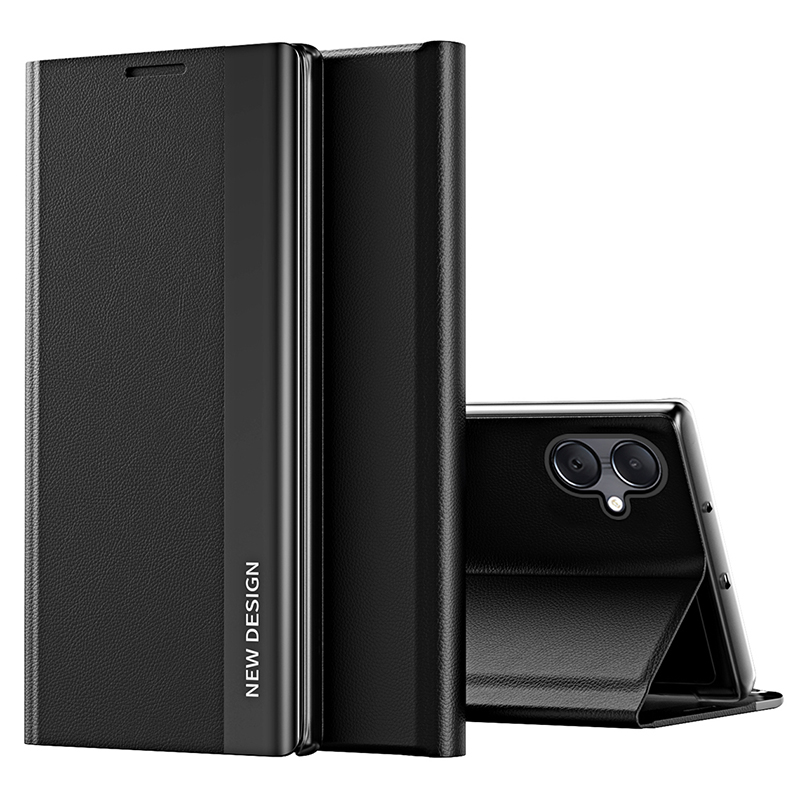 

Für Das Samsung Galaxy A05 4G Hülle Ständer Leder -elektroplatten -telefonabdeckung - Schwarz, Samsung Galaxy A05 4G