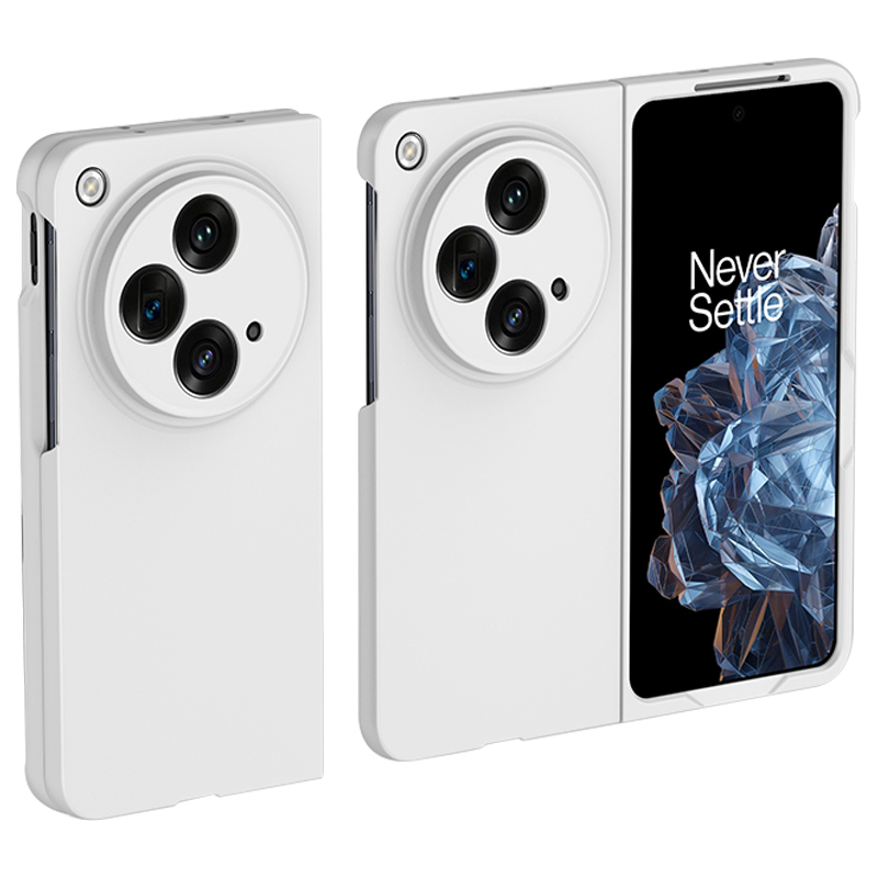 

Für Oppo Finden Sie N3 5g-hülle Hartes PC Skin-touch-schutz-telefonabdeckung - Weiß, Oppo Find N3 5G
