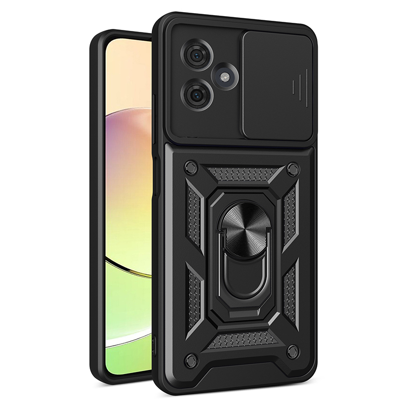 

Für Motorola Moto G54 5G Hülle Schleimschütz - Schwarz, Motorola Moto G54 5G