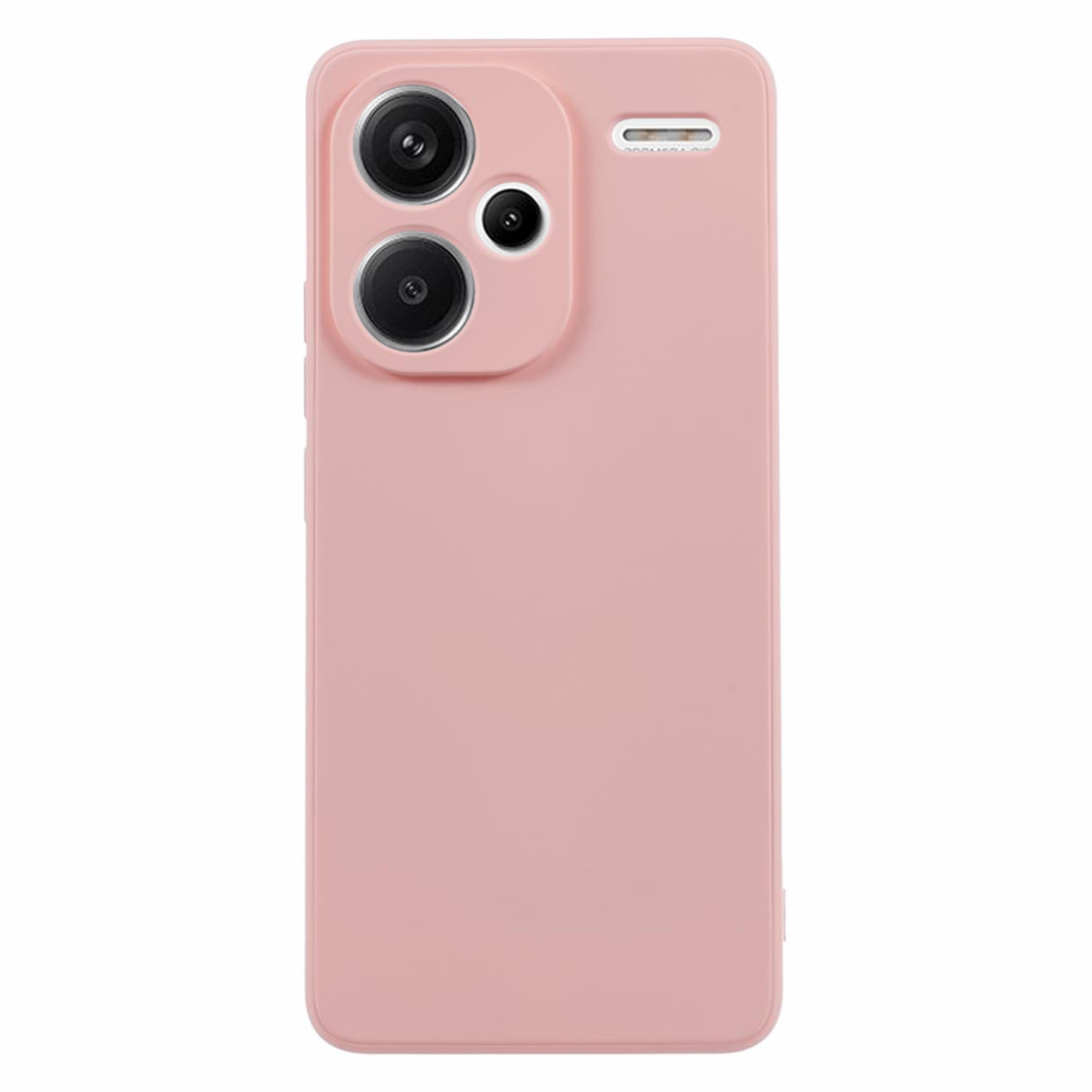 

Für Xiaomi Redmi Anmerkung 13 Pro+ Fall TPU Faserfaser -schutzhelfer -abdeckung - Rosa, Xiaomi Redmi Note 13 Pro+