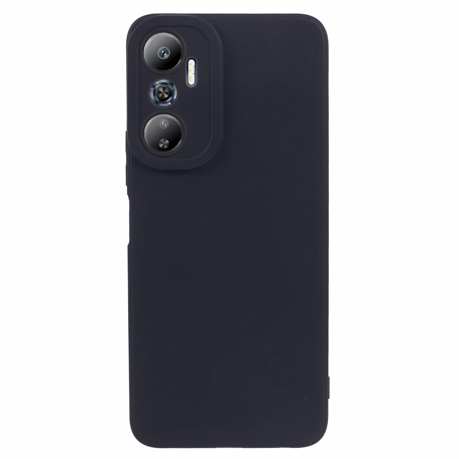 

Für Infinix Hot 20 4G Hülle TPU Straight Edge Smartphone -abdeckung - Schwarz, Infinix Hot 20 4G