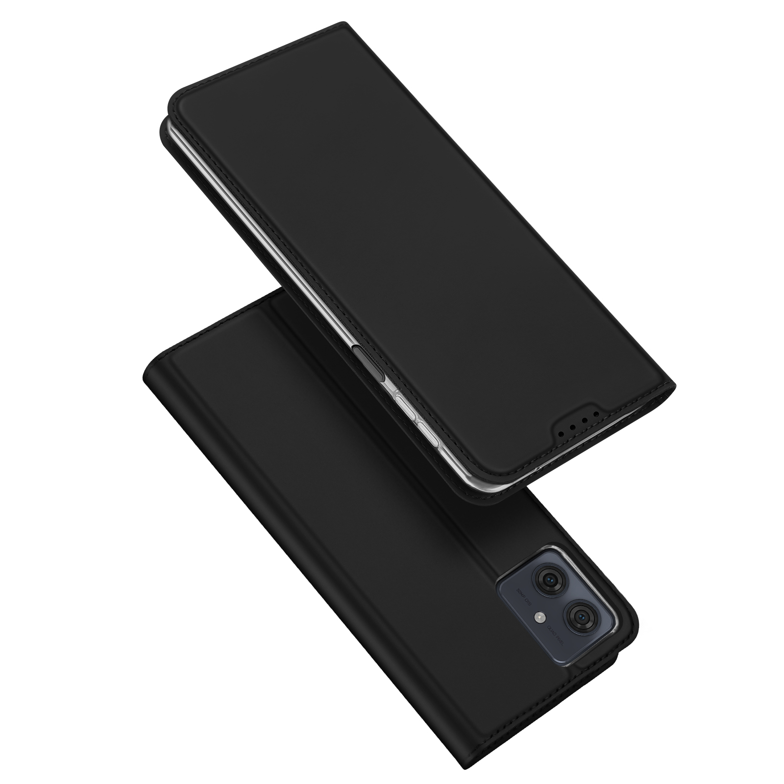 

Dux Ducis Skin Pro Series Для Motorola Moto G54 5G / G54 Power Edition Case Card Slot Shelp Phone Shell - Черный, Motorola Moto G54 5G