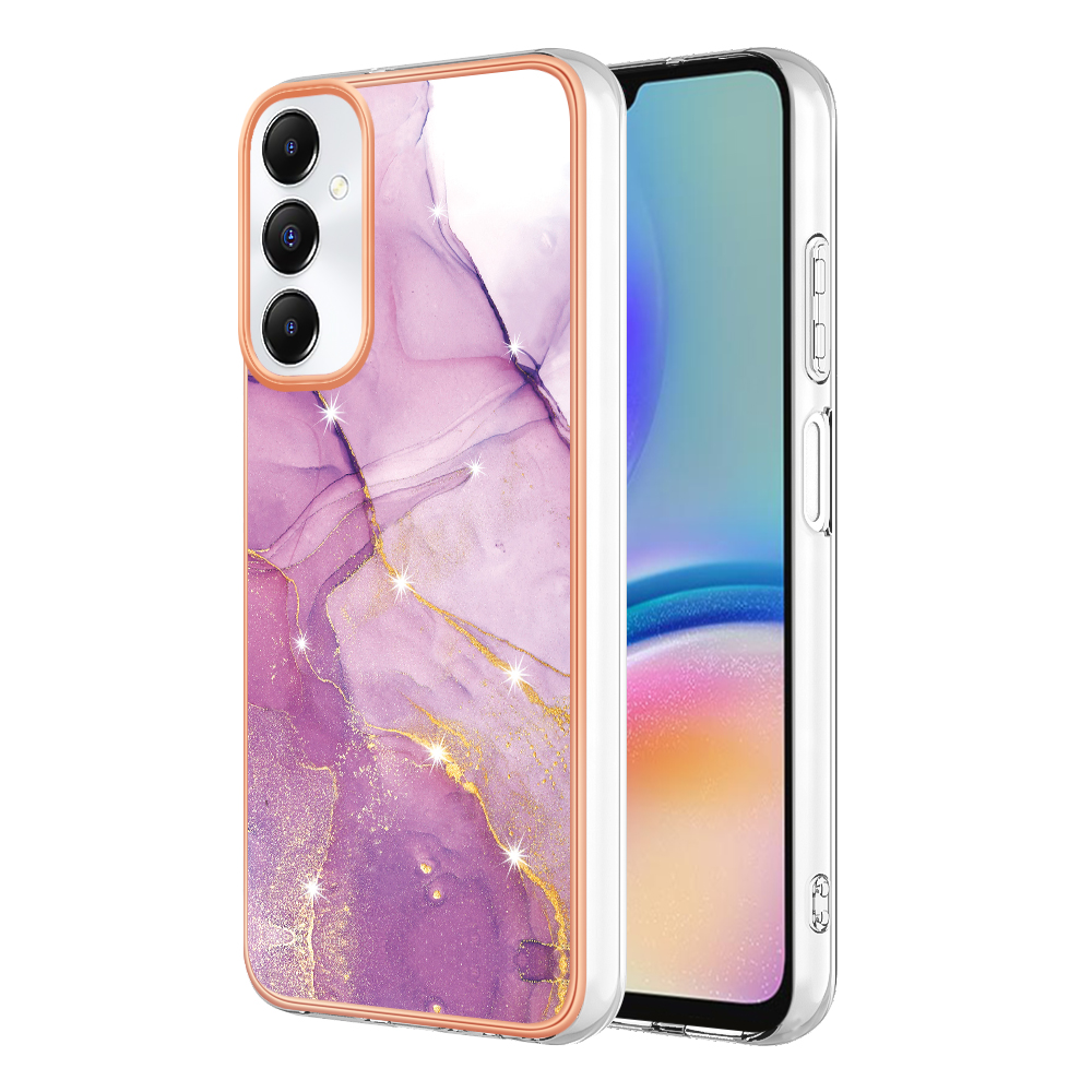 

YB Imd-serie-2 Für Samsung Galaxy A05s 4G Gehäuse Elektroplattiertes Design Soft Tpu-telefonabdeckung - Lila 001, Samsung Galaxy A05s 4G