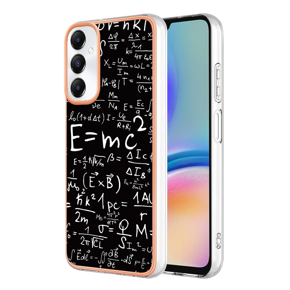

YB IMD Series-19 Style-D Für Samsung Galaxy A05s 4G Hülle Telefonelektroplieren 2,0 mm Tpu-abdeckung - Gleichung, Samsung Galaxy A05s 4G