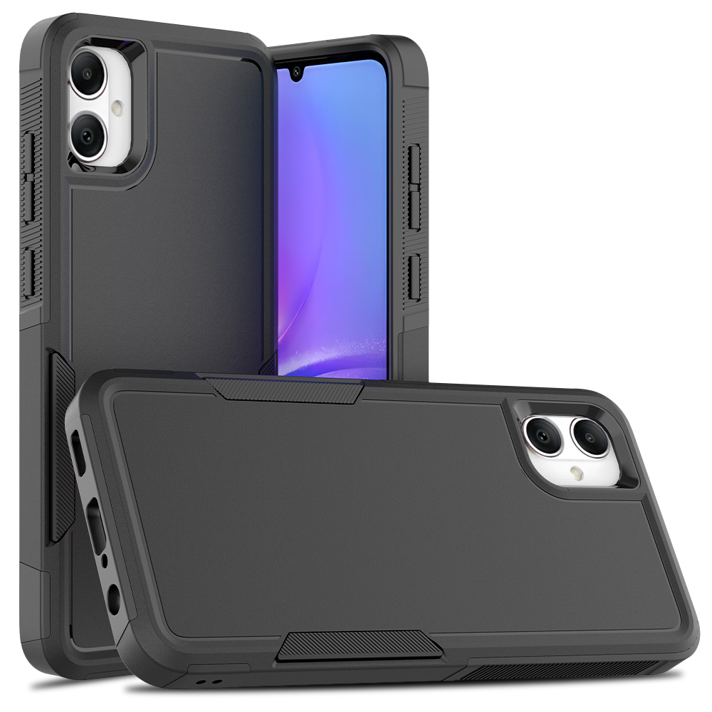 

Slim Telefonkoffer Für Samsung Galaxy A05 4G Hülle PC+TPU -schutzabdeckung - Schwarz, Samsung Galaxy A05 4G