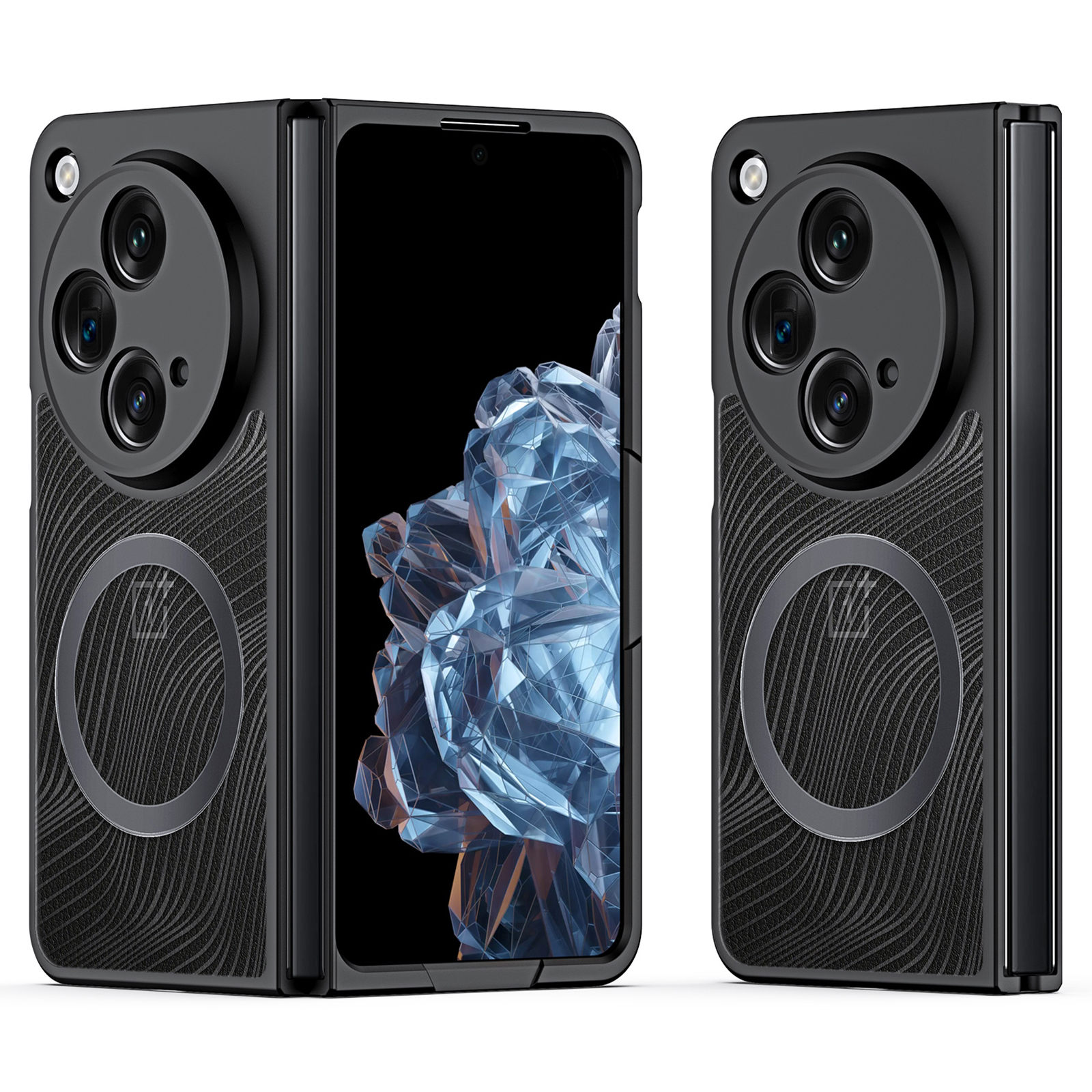 

Dux Ducis Amo Series Для OnePlus Open / Oppo Найти N3 5G Case TPU+PC Slim Phone Cover, Совместим с Magsafe (reach), Black, OnePlus Open