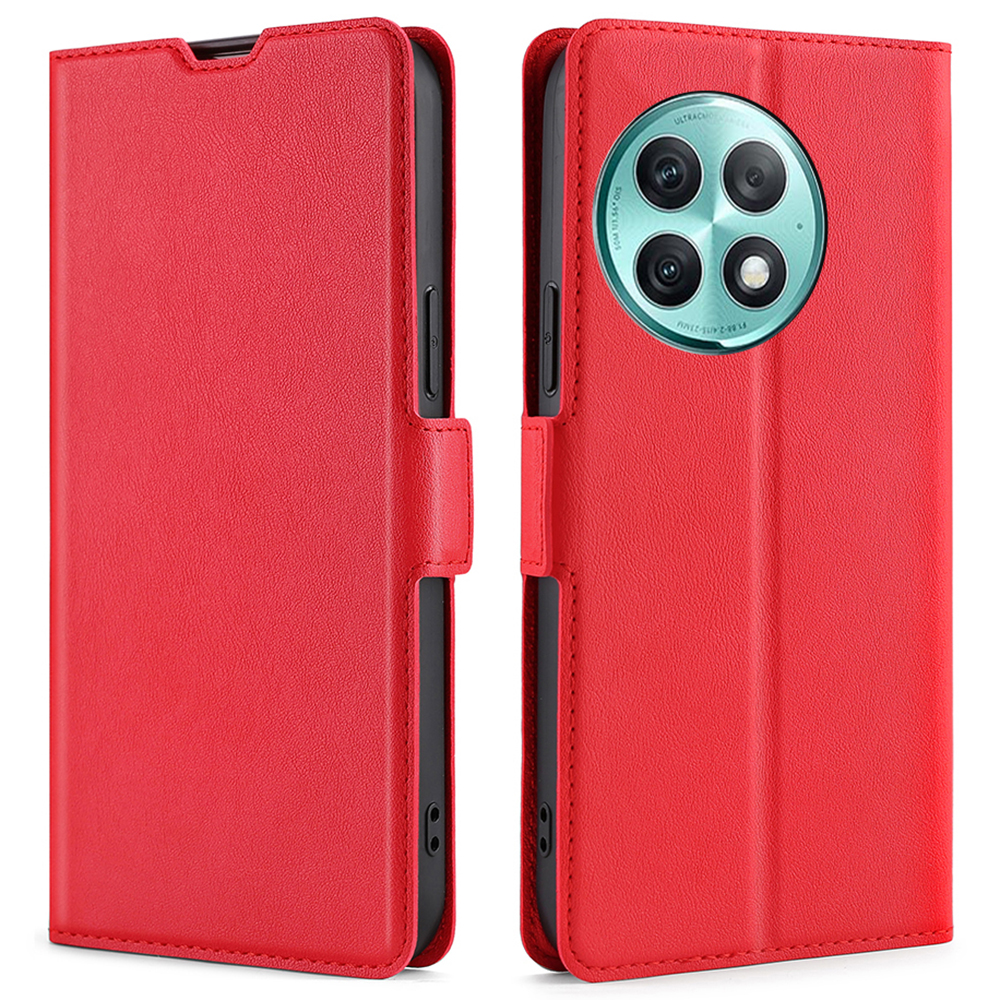 

Für OnePlus Ace 2 Pro 5G Case Card Slot Design Anti-scratch-pu-lederabdeckung - Rot, OnePlus Ace 2 Pro 5G