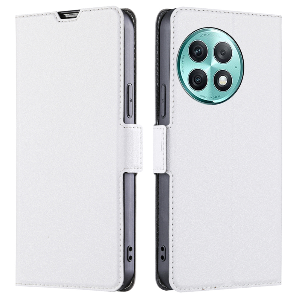 

Für OnePlus Ace 2 Pro 5G Case Card Slot Design Anti-scratch-pu-lederabdeckung - Weiß, OnePlus Ace 2 Pro 5G