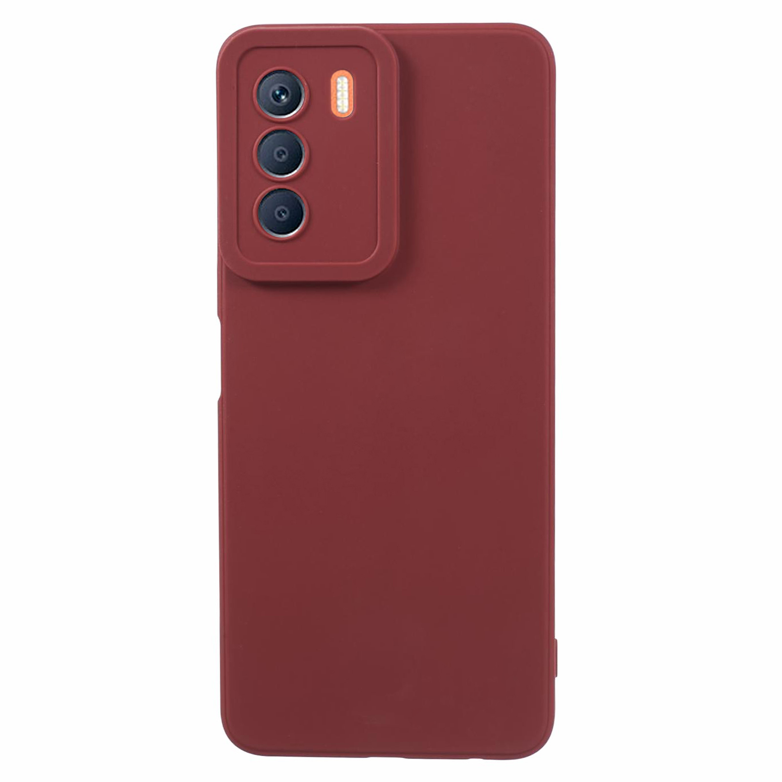 

YX -serie Für Infinix Zero 5G Telefonhülle TPU Frosted Protective Cover (präziser Ausschnitt) - Weinrot, Infinix Zero 5G