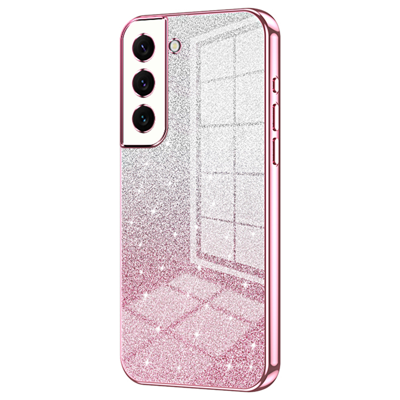 

Für Samsung Galaxy S22 5G Hülle Soft TPU Precise Cutout Smartphone Cover - Rosa, Galaxy S22 5G