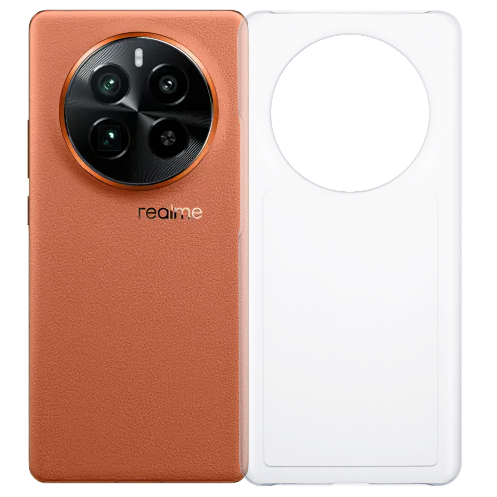 For Realme GT5 Pro 5G Cell Phone Case Hard PC Anti-fingerprints Matte Shell