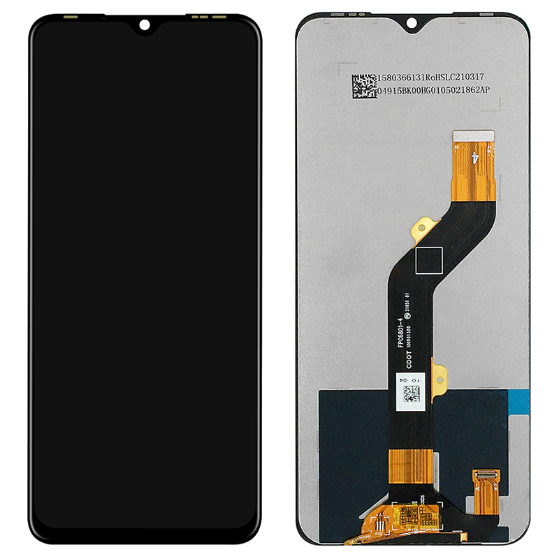 For itel P38 Pro Grade C LCD Screen and Digitizer Assembly Part (Without Logo)