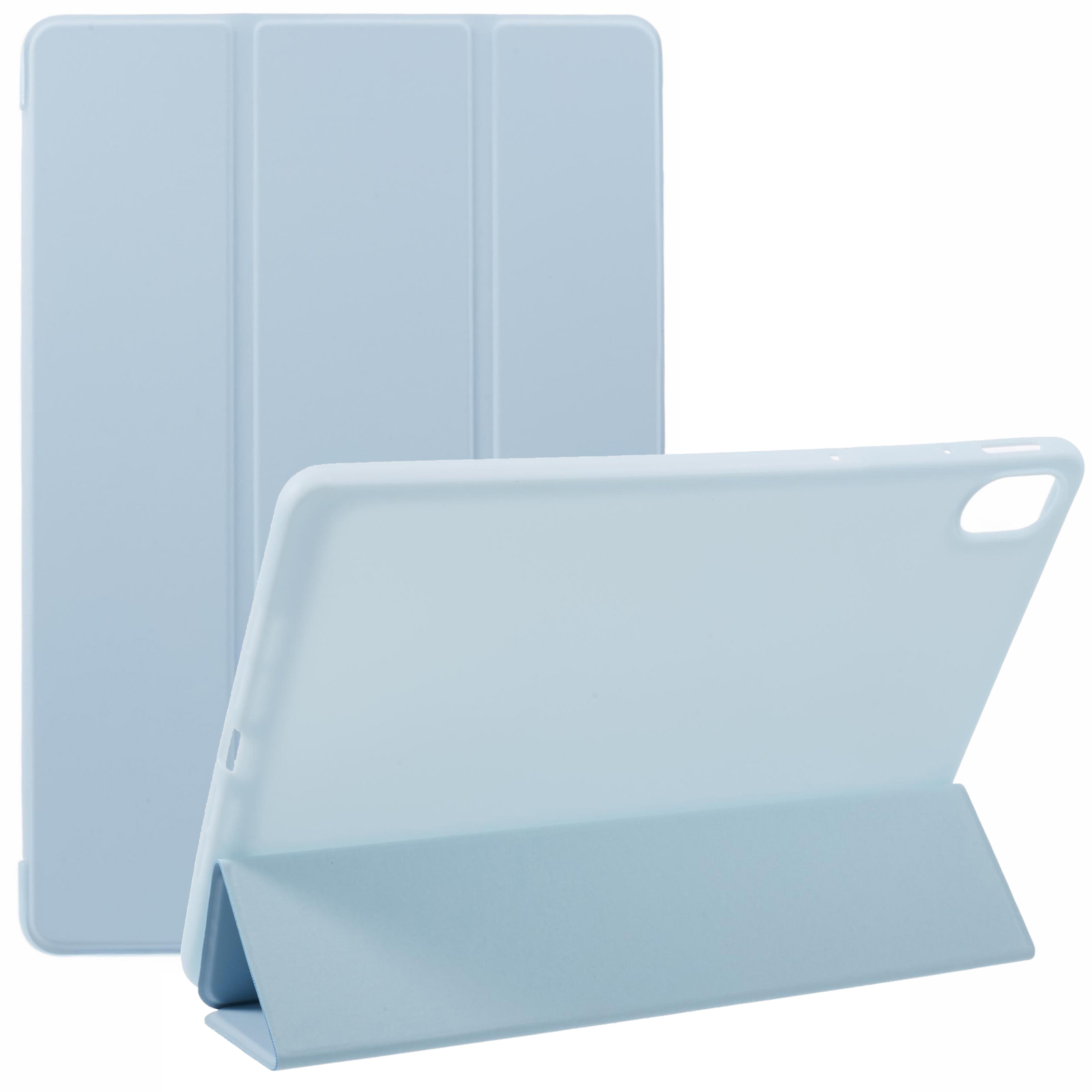 For Huawei MatePad 11.5 S (2025) / MatePad 11.5 S (2024) Case Tri-Fold Stand  Leather Tablet Cover Honeycomb Texture - Baby Blue