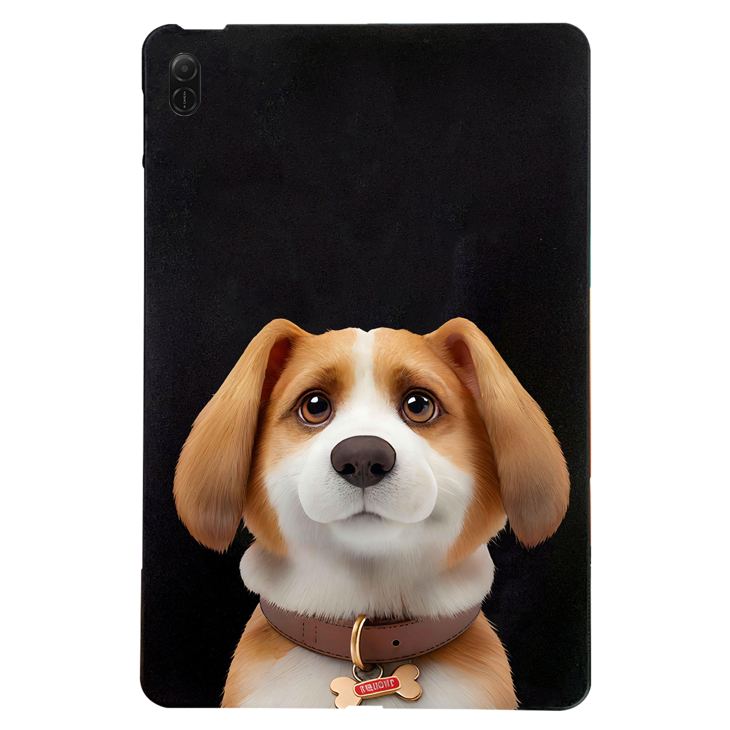 For Honor Pad X8b / Pad X8a Case Pattern Printing Slim TPU Tablet Protective Cover - Harrier Beagle
