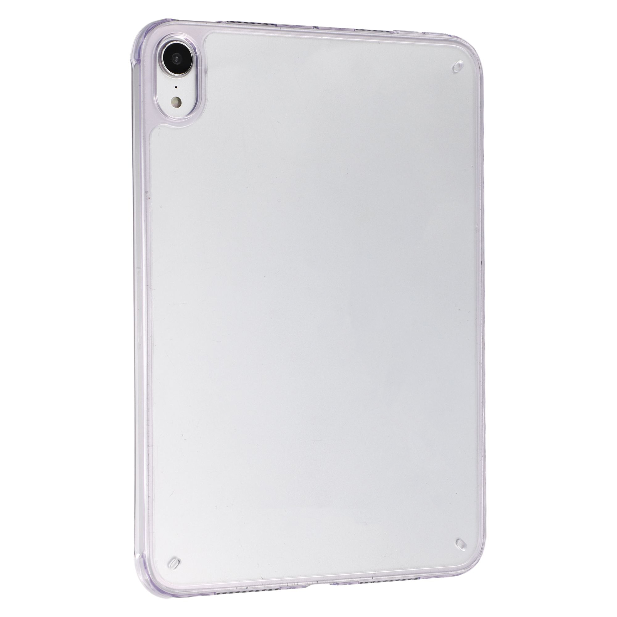 For iPad mini (2024)  /  (2021) Case Flexible TPU + Acrylic Tablet Shockproof Protective Cover - Purple