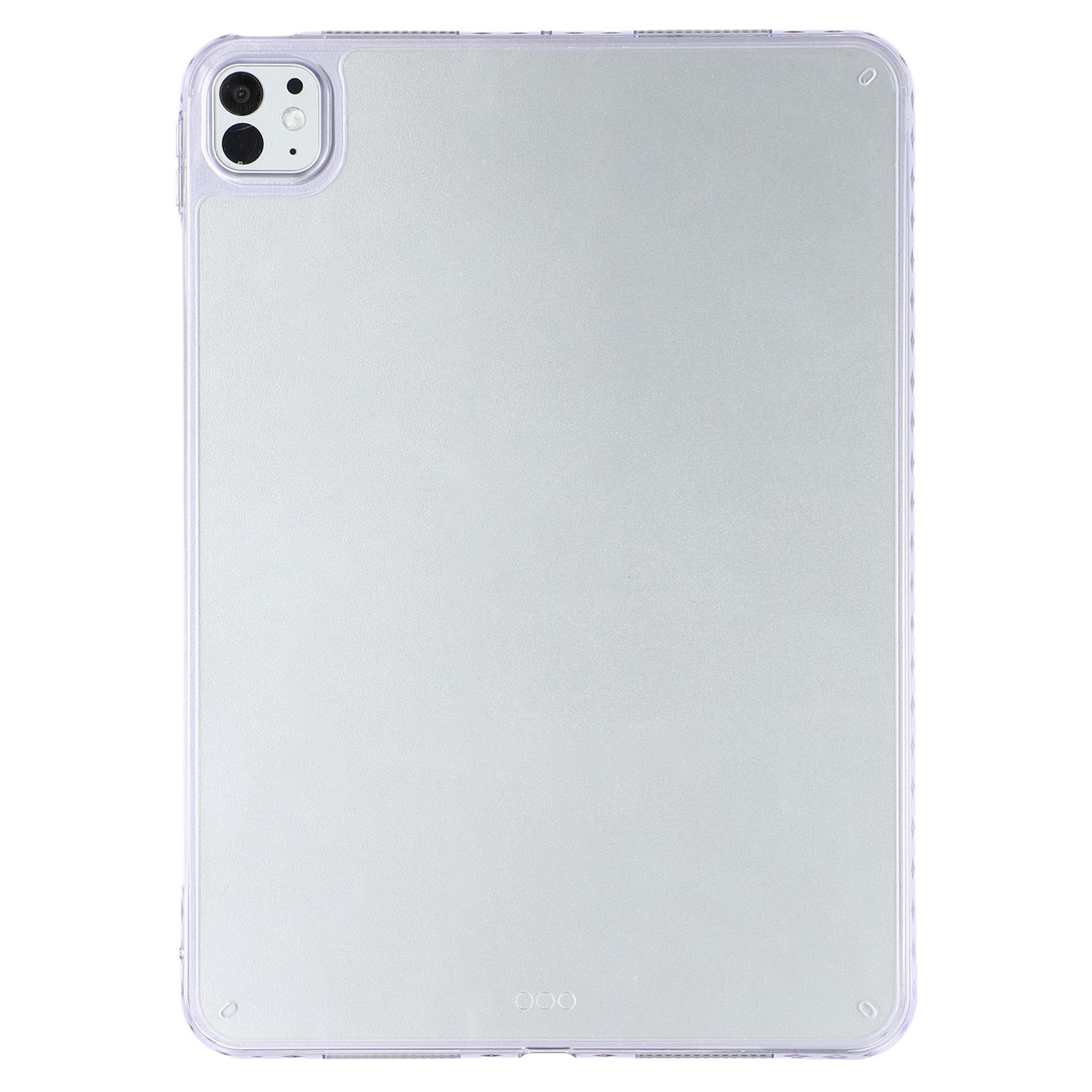 For iPad Pro 11 (2025) / 11 (2024) Case Flexible TPU + Acrylic Tablet Shockproof Protective Cover - Purple