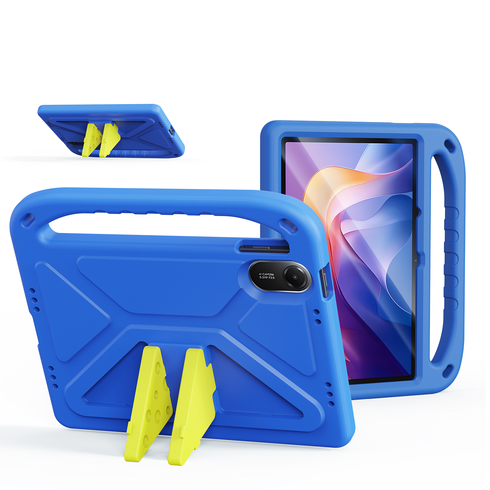 DUX DUCIS For Xiaomi Redmi Pad 2 11 Tablet Case with Kickstand  Puff Series EVA Kids Shockproof Cover - Blue