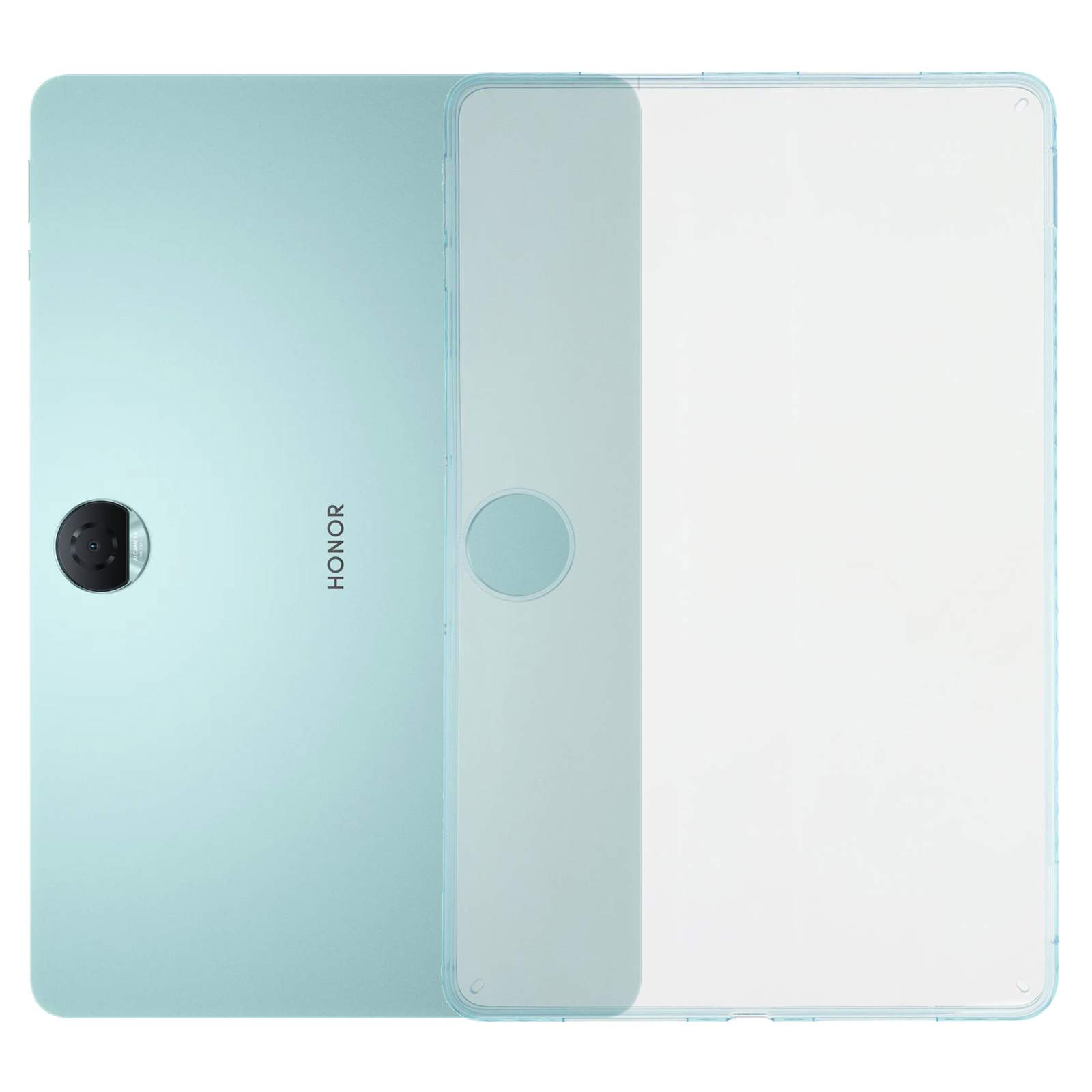 For Honor Pad 9 Case Flexible TPU + Acrylic Tablet Shockproof Protective Cover - Baby Blue