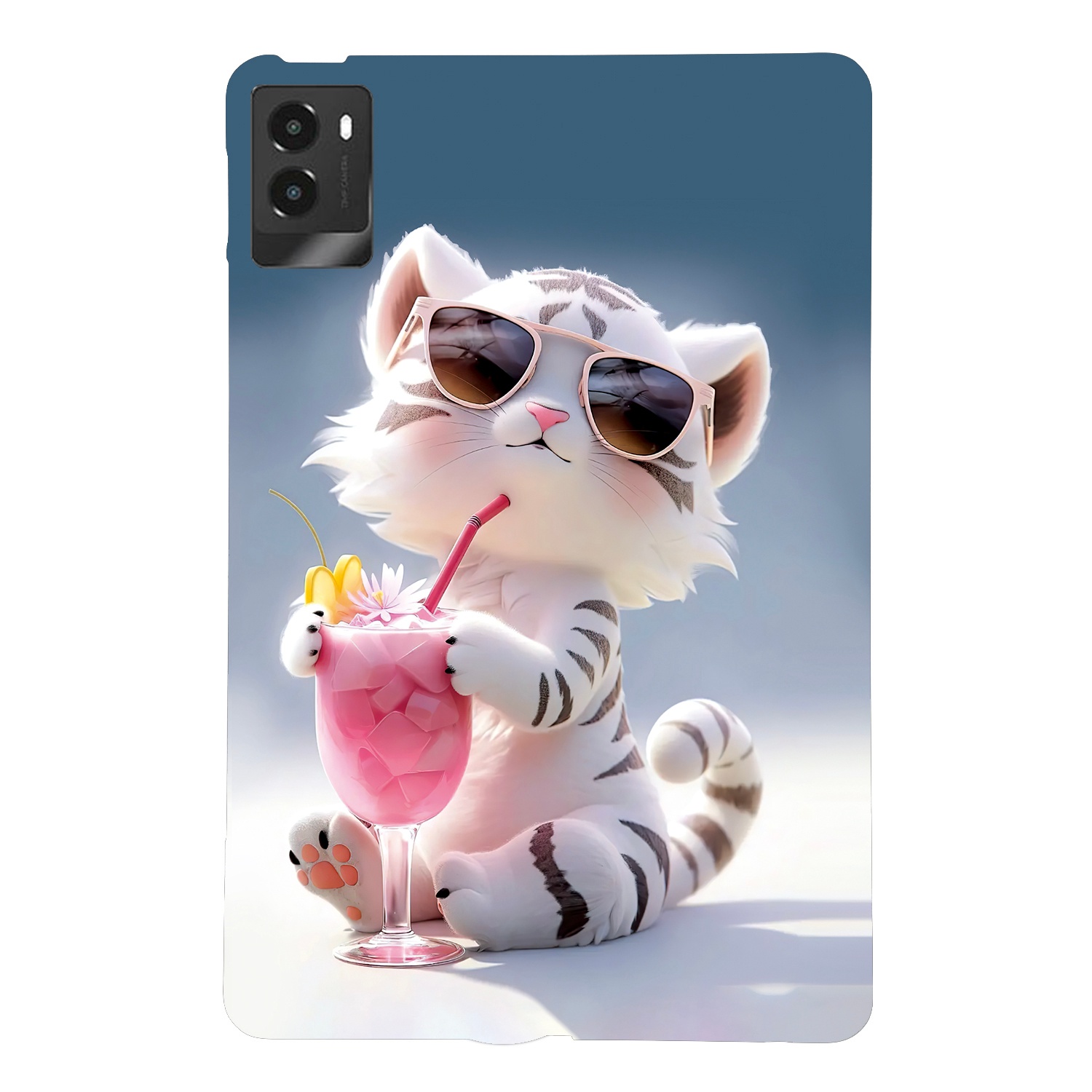 For Lenovo Legion Y700 (2025) Case Pattern Printing Slim Soft TPU Tablet Cover - Cartoon Tiger