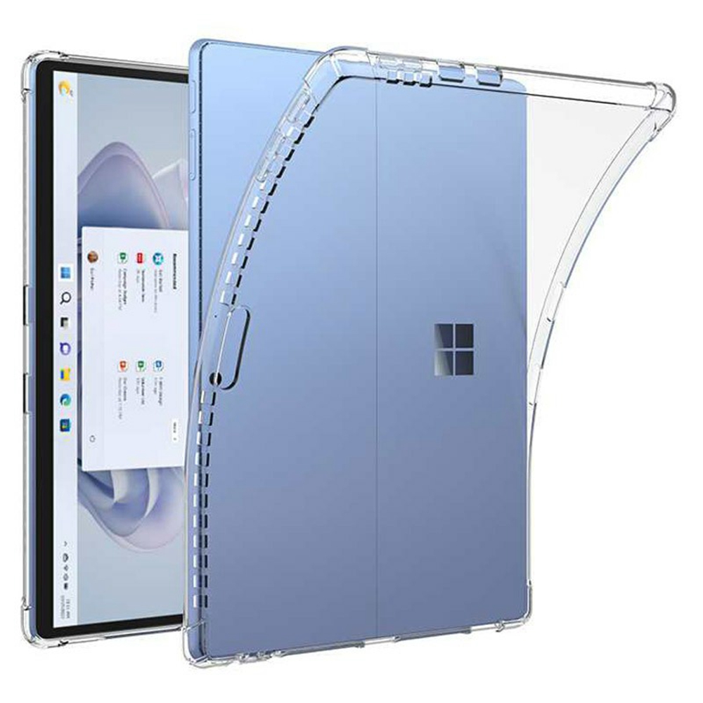 Tablet Case For Microsoft Surface Pro 11  /  10  /  9  /  8 Four Corner Shockproof Clear TPU Cover