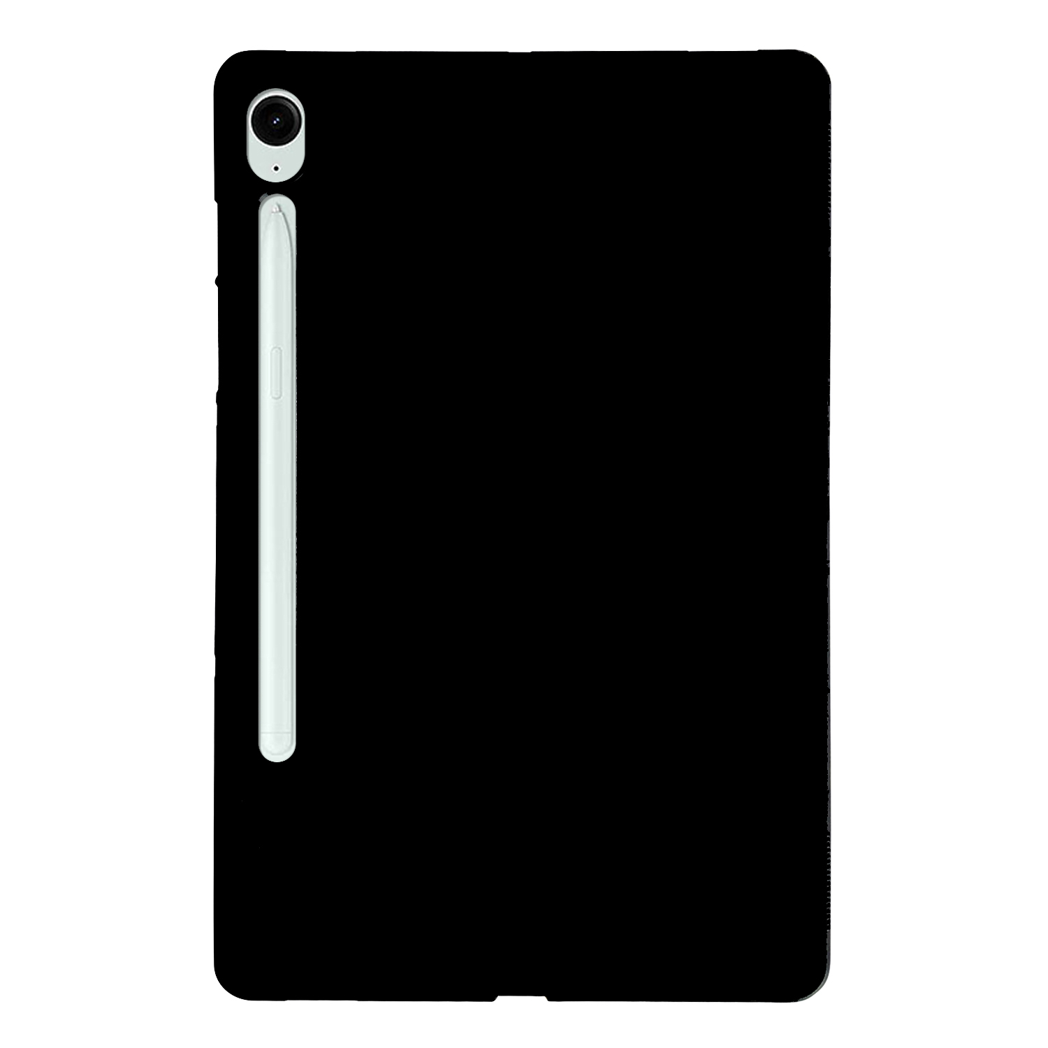 Tablet Case For Samsung Galaxy Tab S10 FE / S10 Lite / S9 / S9 FE , Slim Matte TPU Protective Cover - Black