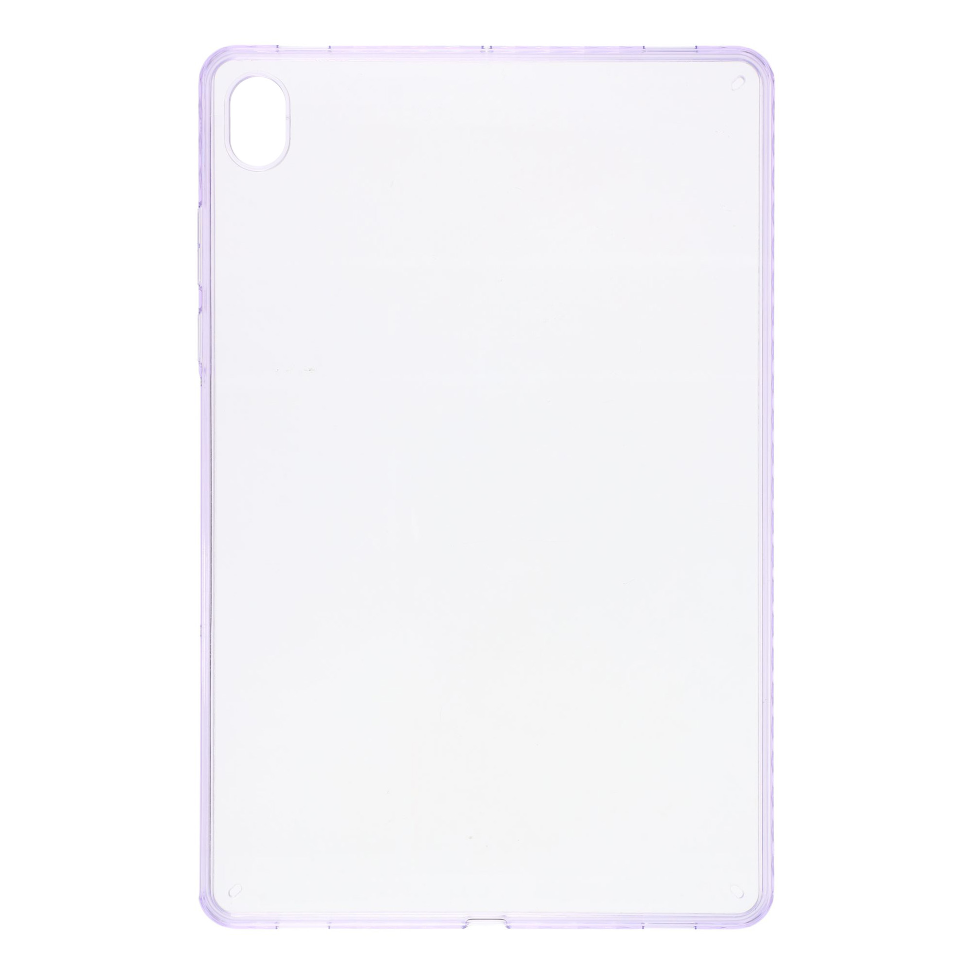For Samsung Galaxy Tab S11 Case Flexible TPU + Acrylic Tablet Shockproof Protective Cover - Purple