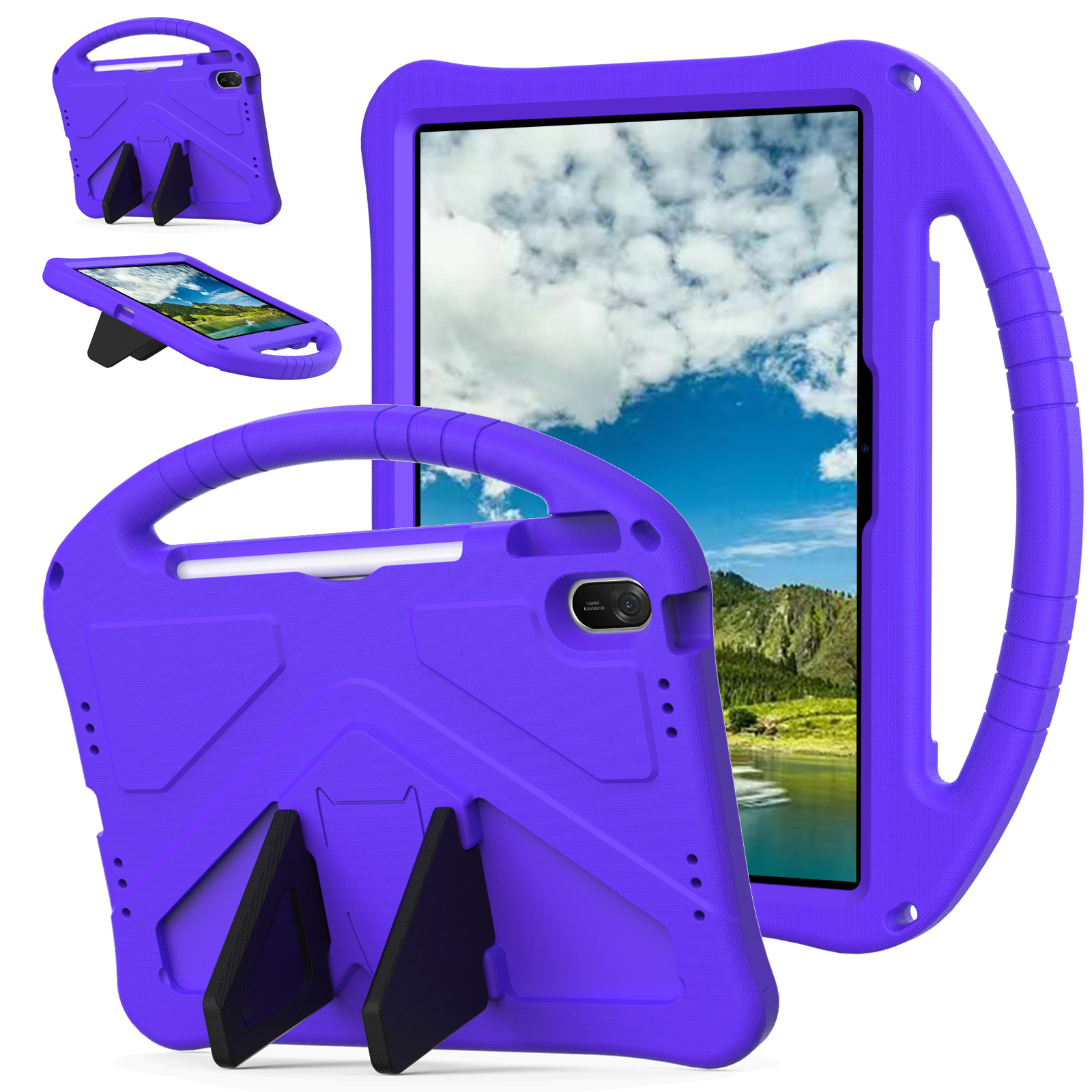 EVA Case For Huawei MatePad 11.5 (2026)  /  11.5 S (2025)  /  11.5 2025  /  Hi MatePad 11.5 2024 Tablet Cover with Handle Kickstand Children Friendly 
