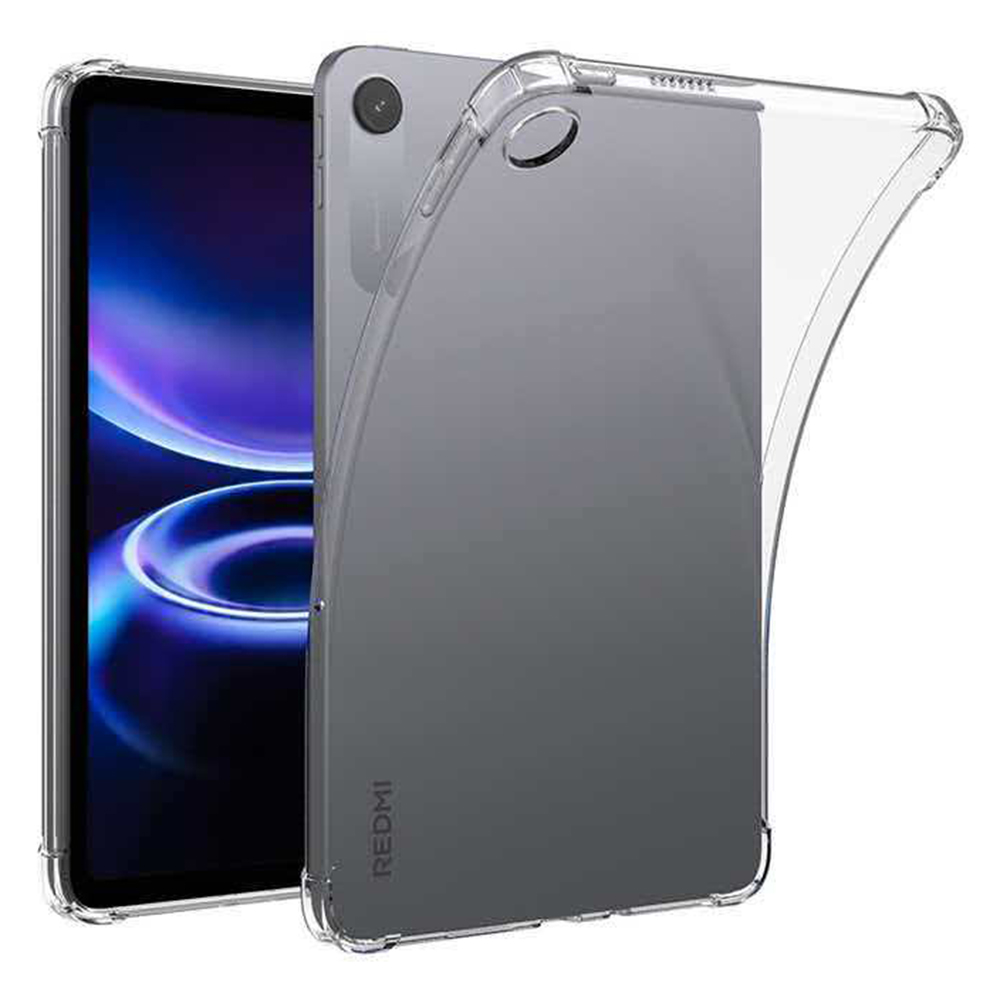 For Xiaomi Redmi Pad 2 9.7 / Pad 2 SE Case Four Corner Shockproof Clear Tablet TPU Cover - Transparent
