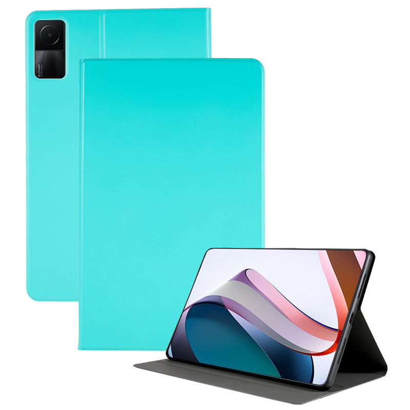 

Für Xiaomi Redmi Pad PU Leder + TPU Tablet Hülle Flip Support Shell Stand Deckung - Minzgrün, Xiaomi Redmi Pad