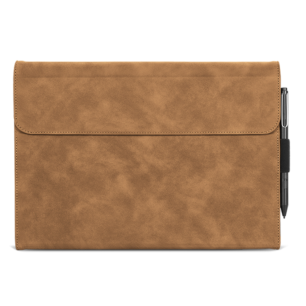 

Für Microsoft Surface Pro 8 Stand Tastatur Tablet Case Tablet Lederabdeckung Mit Stiftschleifehalter - Braun, Microsoft Surface Pro 8