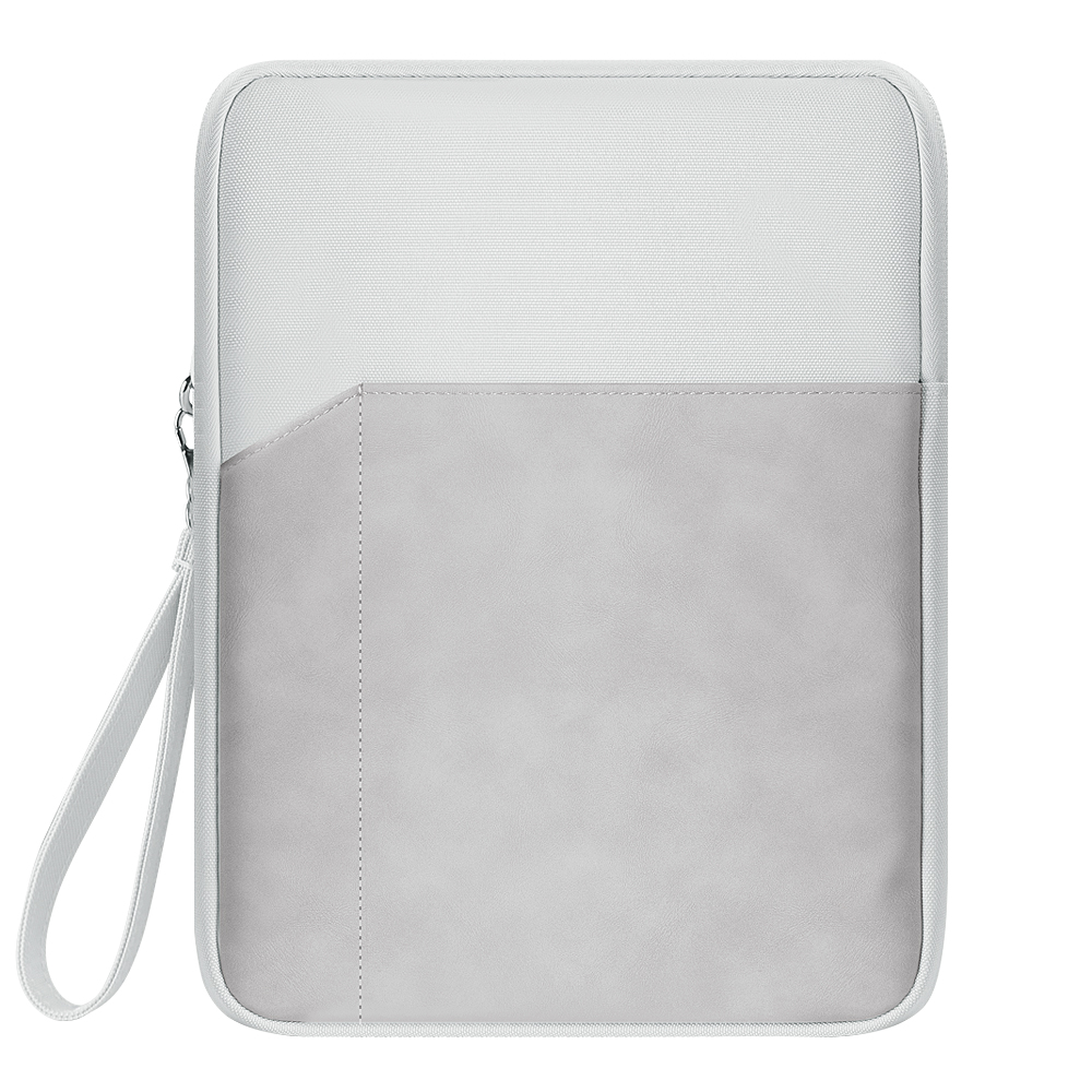 

Für Das Ipad 7.9-8,4-zoll Weichverkleidung Wasserdichte Schutzbeutel Tragbare Tablette Mit Lanyard Mit Lanyard - Hellgrau, iPad mini (2019) 7.9 inch