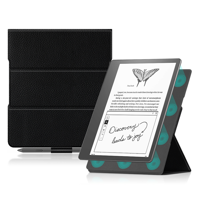 

Für Amazon Kindle Scribe Echte Kuhleder-e-reader-hülle Magnetic Protective Cover, Amazon Kindle Scribe