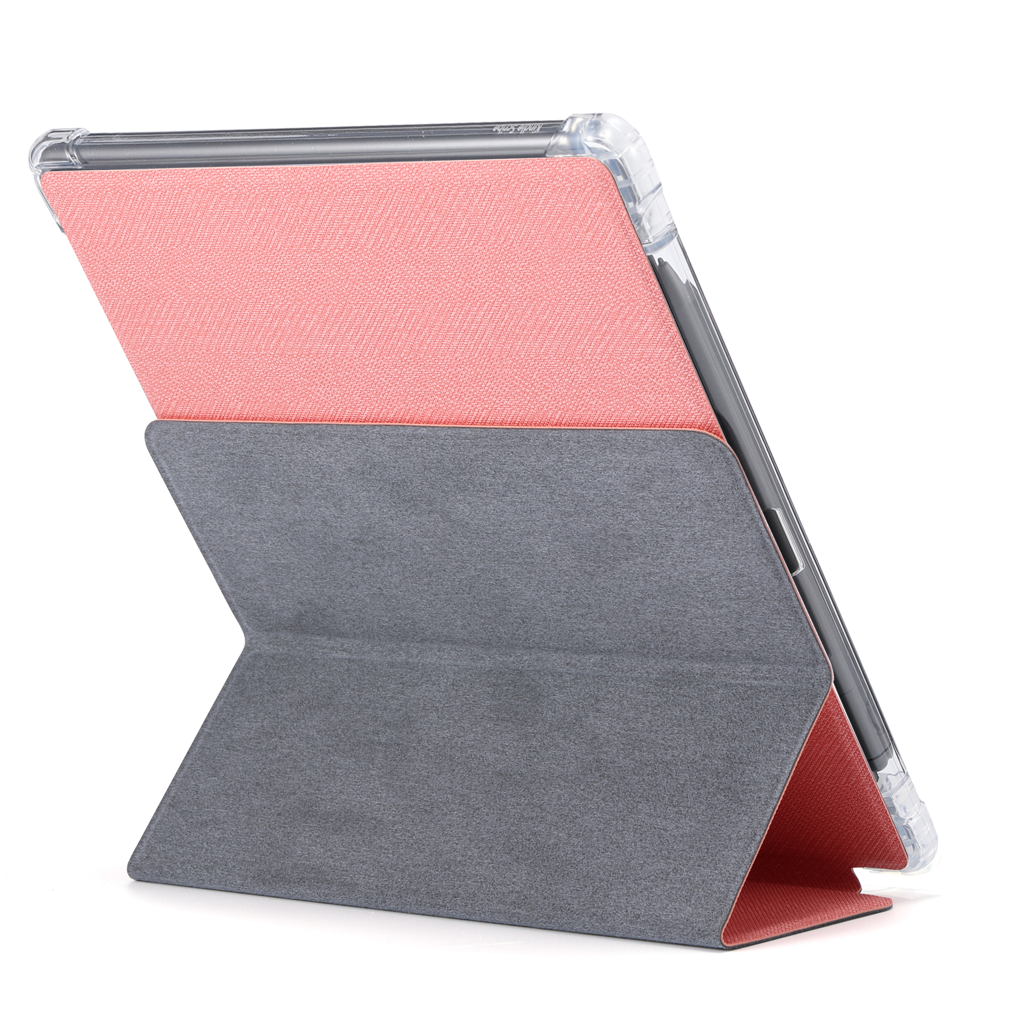 

VILI DB Ledertaste Für Amazon Kindle Scribe, Multi-viewing-ständer Cover Mit Auto-Wake / Schlafen - Rose, Amazon Kindle Scribe