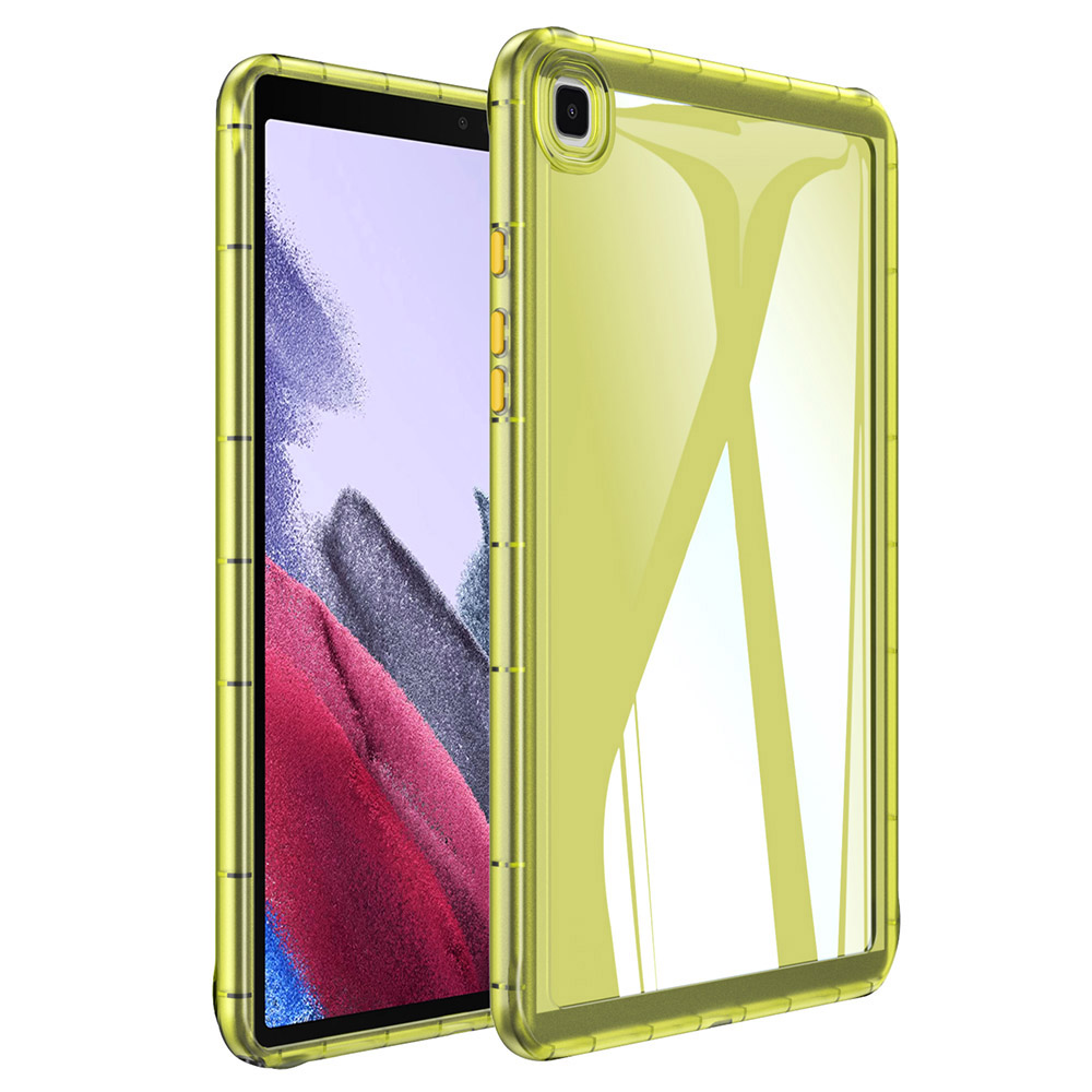 

Für Samsung Galaxy Tab A7 10.4 (2020) T505 T500 Tablet Case Acryl+tpu Transparente Abdeckung - Gelb, Galaxy Tab A7 10.4 (2020)