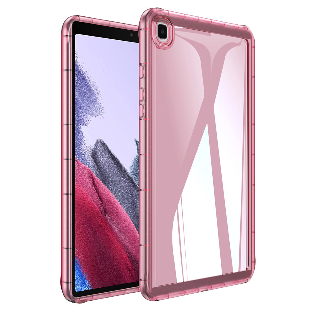 

Für Samsung Galaxy Tab A7 10.4 (2020) T505 T500 Tablet Case Acryl+tpu Transparente Abdeckung - Rosa, Galaxy Tab A7 10.4 (2020)