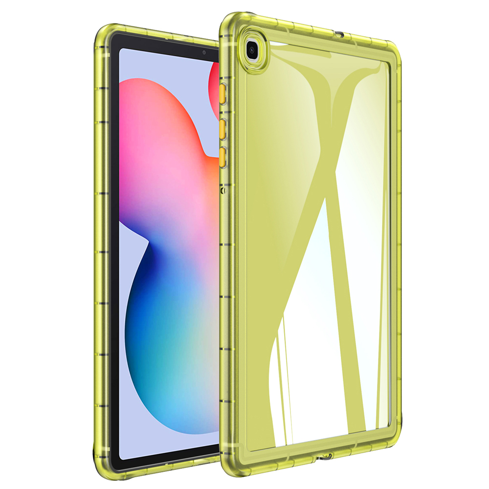 

Für Samsung Galaxy Tab S6 Lite P610 P615 / Tab S6 Lite (2022) Transparent Tablet Case Acryl+tpu -tablettenabdeckung - Gelb, Galaxy Tab S6 Lite