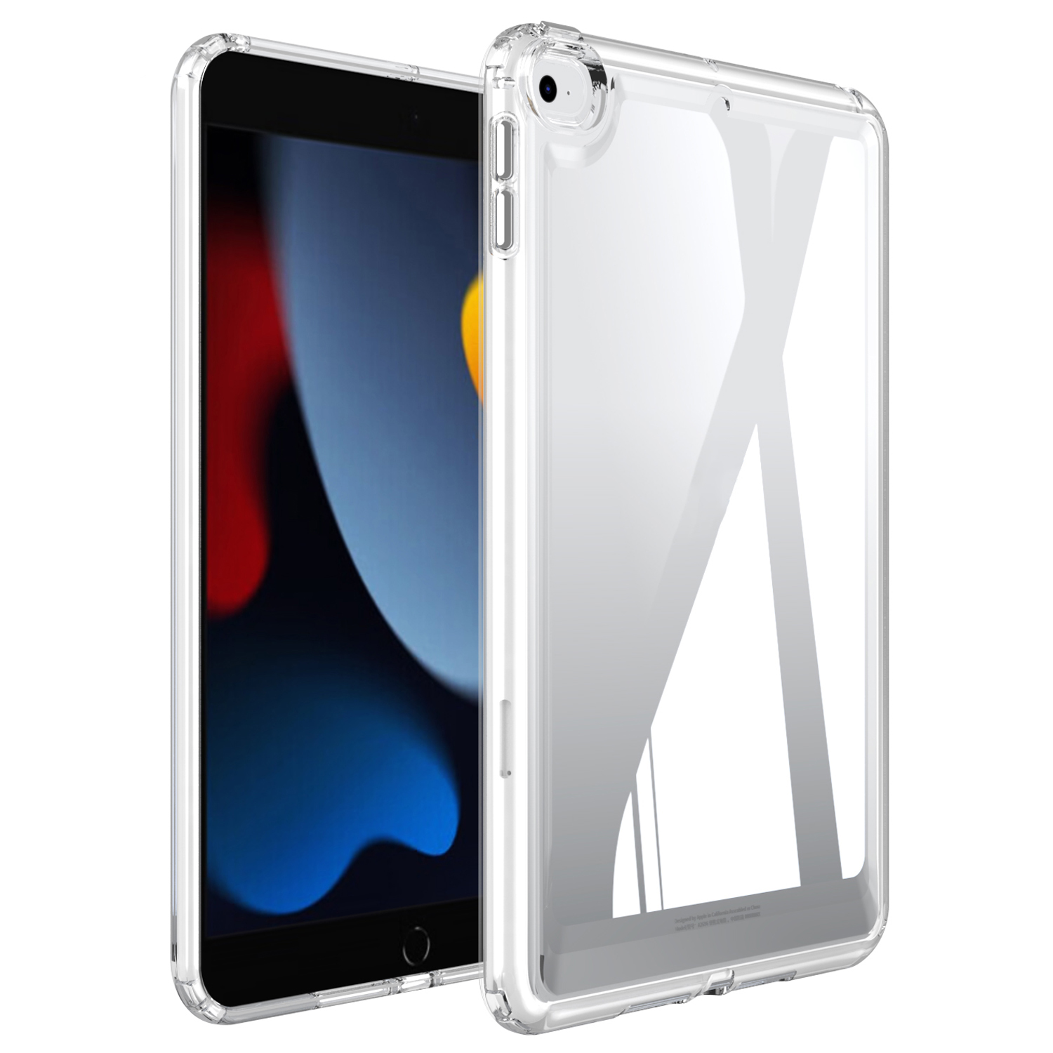 

Für iPad mini 4 / Mini (2019) 7,9 -zoll -acryl+tpu Transparent Tablet Hülle Schockdcover Abdeckung - Transparent, iPad mini 4