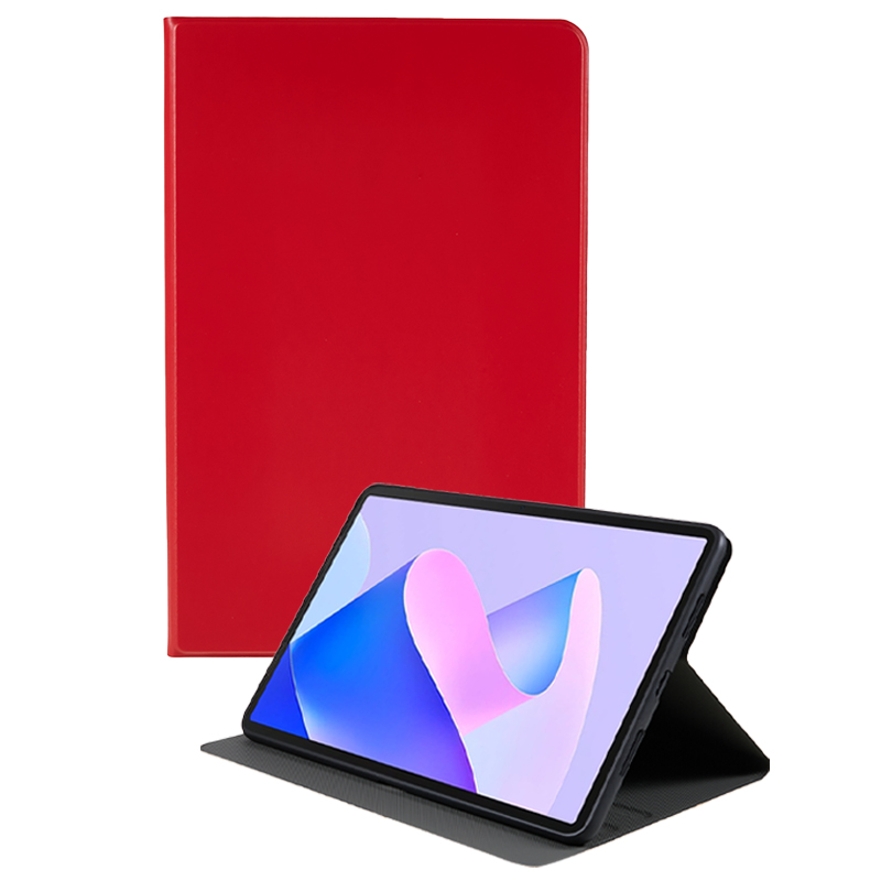 

Für Huawei Matepad 11 (2023) Pu-leder-drop-sof-tablet-hülle Faltstand Schutzabdeckung - Rot, Huawei MatePad 11 (2023)