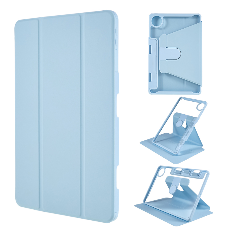 

Rotierende Stand Tablet -hülle Für Huawei Matepad Pro 11 (2022), PU Leder Abnehmbarer Bleistifthaltertablettenabdeckung - Baby Blau, Huawei MatePad Pro 11 (2022)