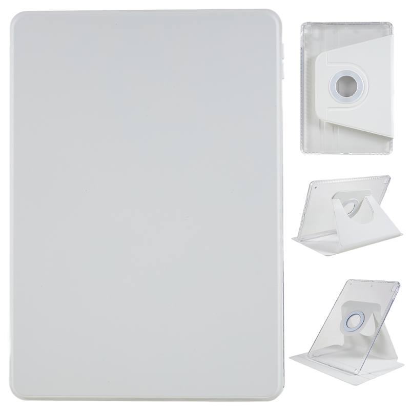 

Für Ipad 10.2 (2021) /(2019) /(2020) / Ipad Pro 10,5-zoll (2017) Rotierende Tablet-hülle Magnet Abnehmbare Pu-lederabdeckung - Weiss, iPad 10.2 (2021)