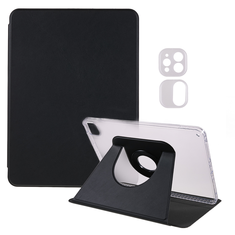 

Für Ipad Pro 11-zoll (2018) /(2020) /(2021) /(2022) / Luft (2020) /(2022) Tablettenabdeckungsabdeckung Rotierender Ständer Magnetische Abnehmbare PU -lederhülle - Schwarz, iPad Pro 11 (2022)