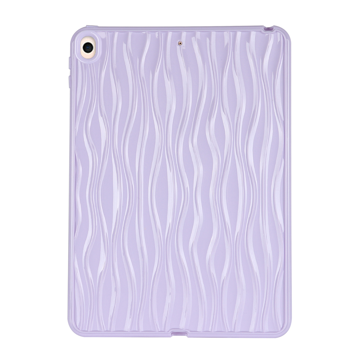 

Wave Texture Tablet Case Für Ipad Air 10.5 Zoll (2019), Soft TPU Anti-scratch-tablet-abdeckung - Lila, iPad Air 10.5 inch (2019)