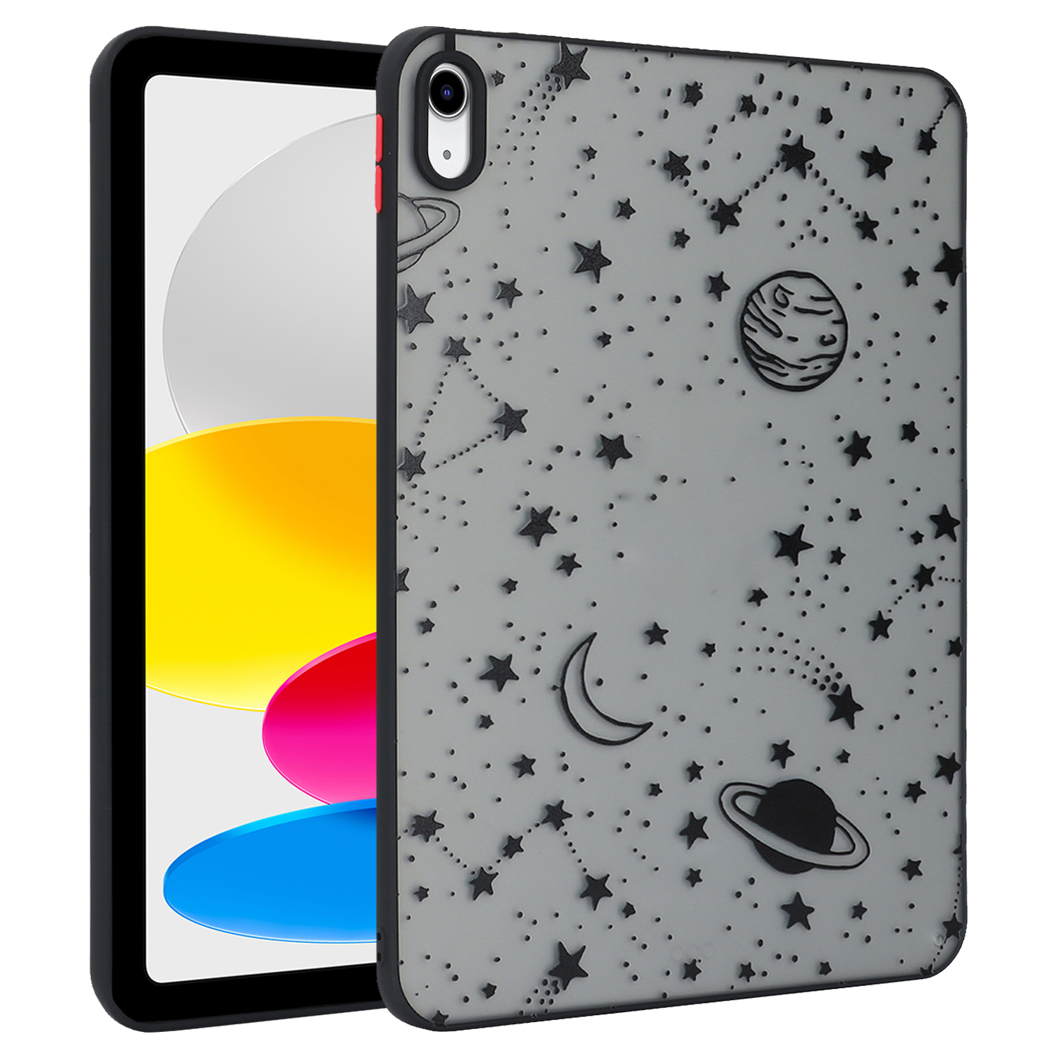 

Für Das Ipad 10.9 (2022) Soft TPU Tablet Fall Muster Druckhaut-touch-rückdecke - Kosmischer Sternenhimmel, iPad 10.9 (2022)
