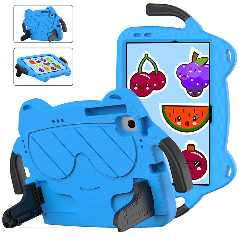 

Tablet -fall Für Samsung Galaxy Tab A8 10.5 (2021) /(2022) / Tab S6 Lite / Tab S6 Lite (2022) Kickstand EVA+PC -abdeckung - Himmelblau+schwarz, Galaxy Tab A8 10.5 (2021)